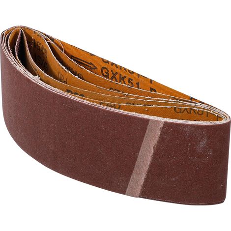Cintas de lijar BGS DIY 75x533 mm grano 40 5 piezas (1/4)