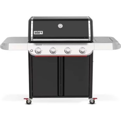 barbecue a gas weber "genesis e-415" nero 4 bruciatori