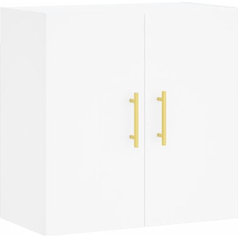 Maison Exclusive - Armadietto a Muro Bianco 60x31x60 cm in Legno Multistrato (1/5)