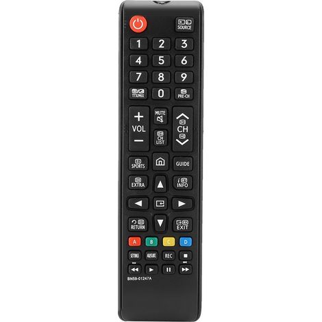 Télécommande de remplacement pour téléviseur Samsung BN59-01247A Matériau ABS Faible consommation d'énergie Longue portée de transmission (1/5)