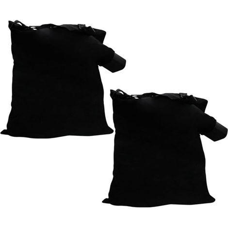 Lot de 2 sacs d'aspirateur de rechange pour modèles Bv2900 et Bv3100 - Compatible avec les numéros de pièce 5140117-99 5140125-95 - Sac de collecte de débris de feuilles avec sangle de transport (1/5)