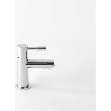 Milano Mirage Bathroom Mono Basin Mixer Tap with Lever Handle - Chrome