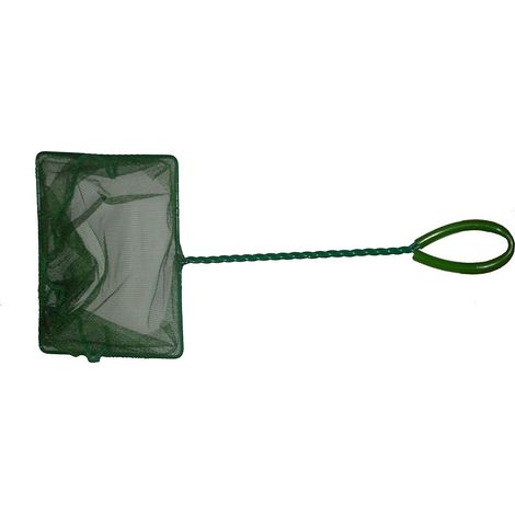 1 Filet De Pêche Nylon Caoutchouc Vert Taille Jumbo Maille Fine Pour Aquarium