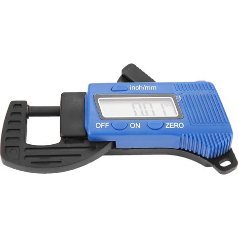 Jauge d'épaisseur numérique portable pour papier et bijoux, instrument de mesure avec grand écran LCD (1/5)