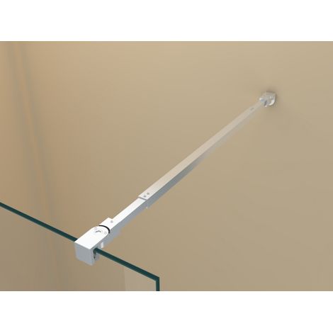 BuyLando.Shop Stabilisator Stange - Flexibel - 700-1200mm - fÃ¼r Duchwand & Duschkabine