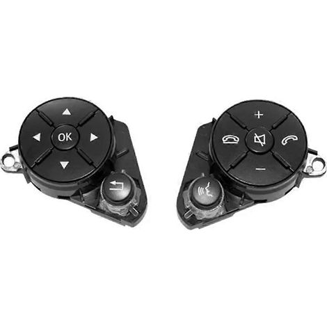 1 par de botones de control del volante para Mercedes Benz CE GLK-Class W204 W212 W207 A2048210451 A2048210351 A (1/5)