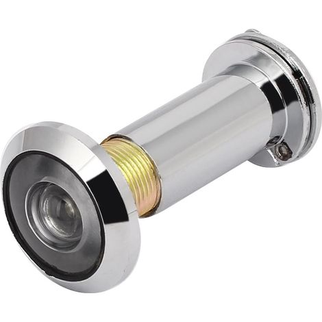 29mm x 55 mm 200 Grad Weitwinkel Türspion Guckloch Silber Ton (8a0946f2d9b759adb83fbc03a42537b5)