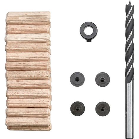kwb 028066 Kit punte a spirale da legno 31 parti 6 mm 31 pz. (1/3)