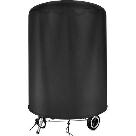 BEBUSINGOTO Funda para parrilla de carbón de 56 cm, impermeable, Oxford 210D, para exteriores (Φ75 x 70 cm) (1/5)