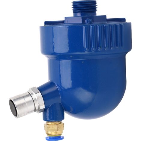 G1/2" 8-mm-Ablassanschluss für Luftkompressoren mit Feinfiltration und Gehäuse aus Aluminiumlegierung, energieeffizient (1/5)