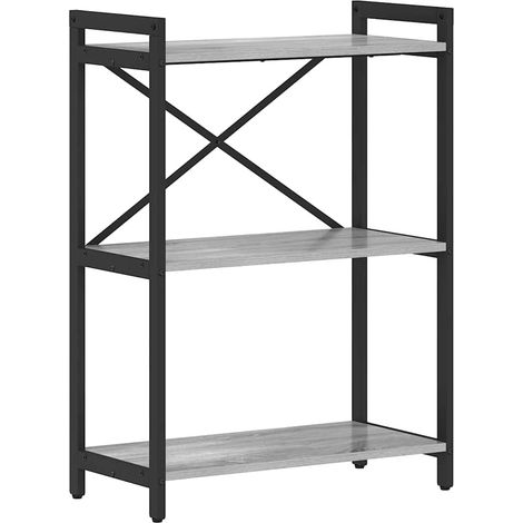 Maison Exclusive - Bücherregal Grau Sonoma 60 x 30 x 85 cm Holzwe