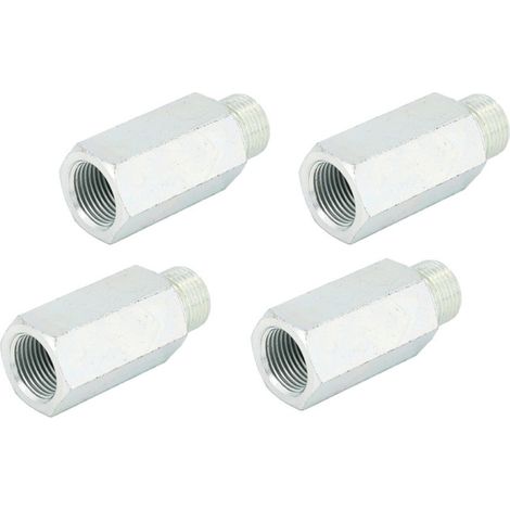 Lot de 4 - Prolongateur Mâle/Femelle 3/8" - Longueur 53mm