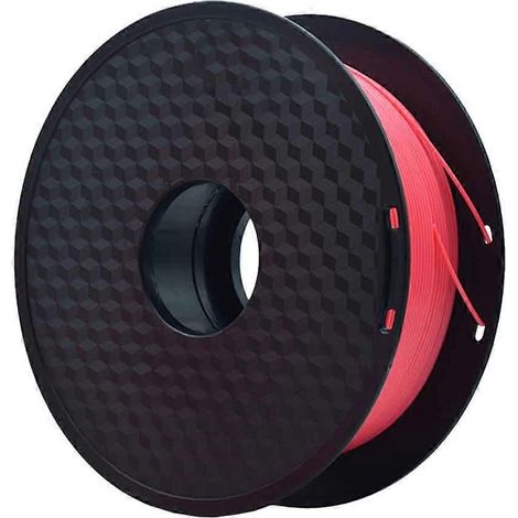 Filament PLA standard de 1,75 mm pour imprimantes 3D, rose, 1000 g par bobine, comprend une bouteille d'outils spécifiques pour imprimantes 3D (Mika3D). (1/5)