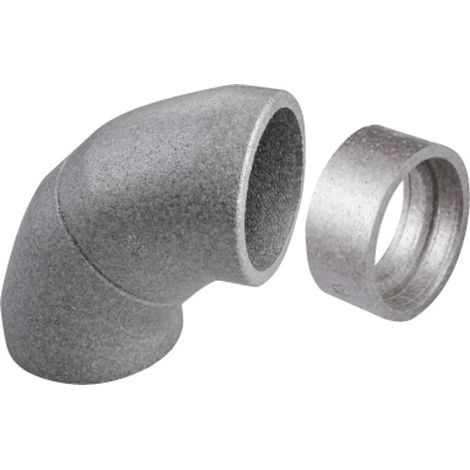 Bosch Accessori ventilazione ambiente BEPP 160-1 Curva 90 Gr divisibile, d:160 mm, VPE: 1ST, 7738113428
