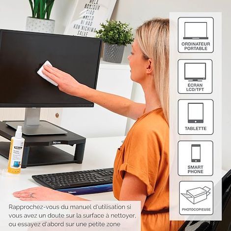 9971806 Spray de nettoyage d'écran Fellowes - 250 ml (1/4)