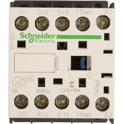 Leistungsschütz 6A 3P 24V AC 1Z 0R LC1K0610B7