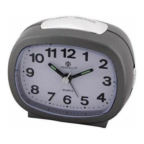 Reloj despertador de cuarzo A713C2 grafito perfecto