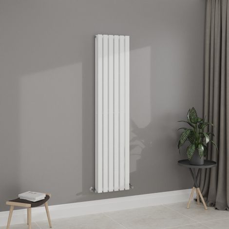 WarmeHaus White 1800x410mm Vertical Radiator Double Flat Panel (1/5)
