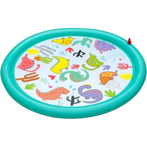 TRADE SHOP - Tappetino Gonfiabile Dinosauri Spruzzi Desert Dino Da 48"/122cm +2 Anni Giardino 52698 - (1/5)