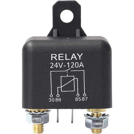 Compatible avec les moteurs automobiles et de camions, les relais automobiles, les pièces de rechange pour relais automobiles de type continu 24 V 120 A. (1/5)
