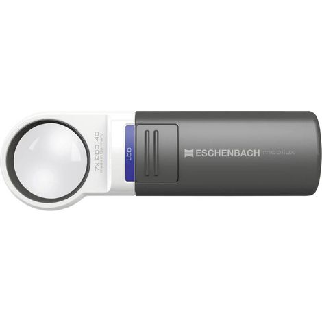 [GEBRAUCHT] B-Ware Eschenbach Handlupe Leselupe LED Leuchtlupe Mobilux Vergrößerung Etui Batterien