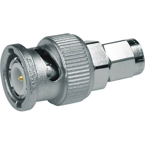Adaptateur coaxial Telegärtner 100023638 BNC mâle - SMA mâle 1 pc(s) (1/2)