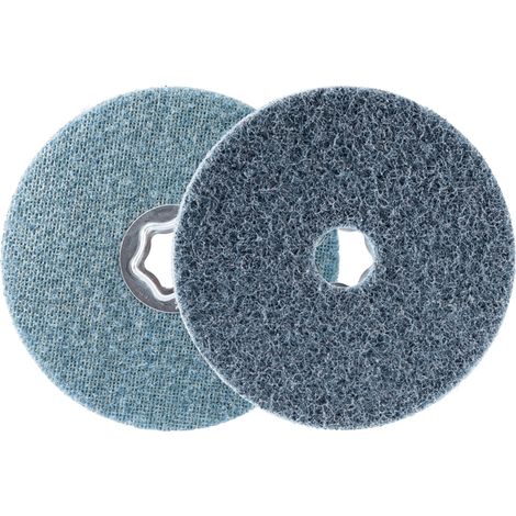 PFERD COMBICLICK harte Vliesronde CC Ø 125 mm A240F für Feinschliff und Finish mit Winkelschleifer (1/5)
