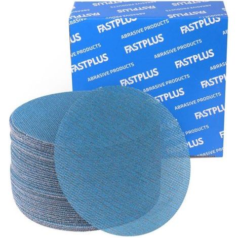 Disques Abrasifs 150mm Grain 180 Filet Céramique Papier à Poncer Anti Poussière Papier de verre Disque de ponçage pour Ponceuse Orbitale (1/5)