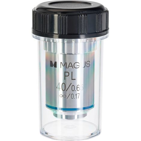 Unendlich korrigierte flache Linse MAGUS MP40 40x/0,65 ∞/0,17