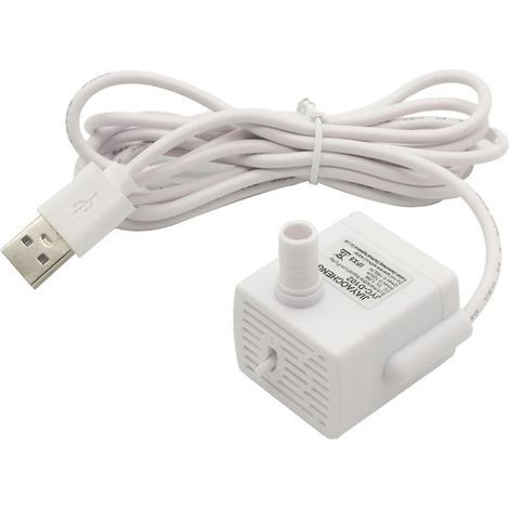 Ersatzpumpe für Haustier-Wasserspender – USB-aufladbar – Leise – 5 V, 1 A – Einfache Installation (1/4)
