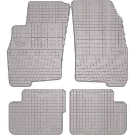 Tappetini in gomma per auto per: Fiat Grande Punto hatchback (2005-2012) - grigi su misura (1/5)