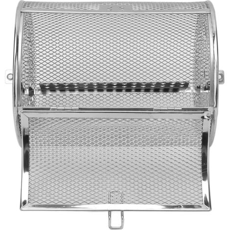 Panier rotatif en acier inoxydable pour four, grille de cuisson extérieure, modèle 14x18 (1/5)