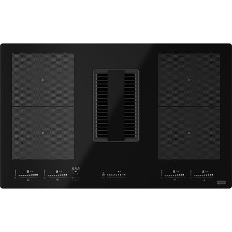 Franke FMY 839 HE. Colore del prodotto: Nero, Posizionamento dell'apparecchio: Da incasso, Dimensione della larghezza del piano cottura: 83 cm. Tipo di controllo: Touch, Posizione di... - 340.0679.889 (1/5)