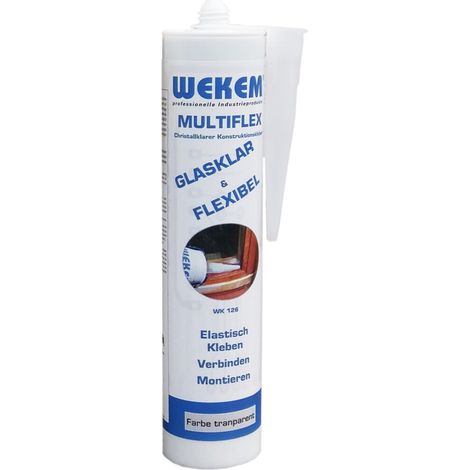 Wekem MS-Polymer Kleb- und Dichtstoff Multiflex CLEAR