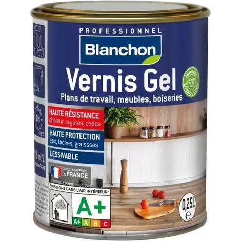 Air Protect® Gewachstes Holz Gellack Eiche Dunkel 250 ml