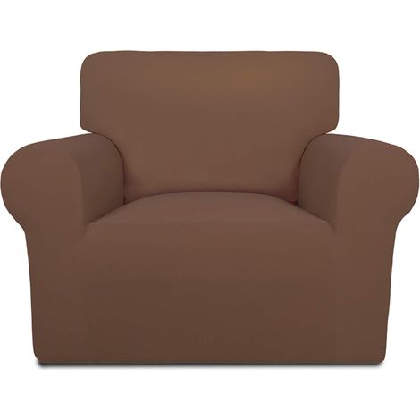 1 Housse de canapé, Tissu ultra-extensible, Spandex antidérapant, Fond élastique, Pour salon enfants animaux (1/5)