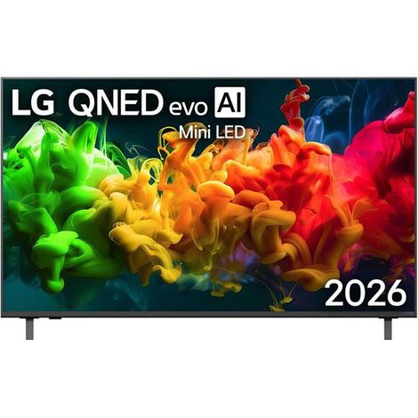 Téléviseur Smart TV LG QNED Mini LED 4K 43 pouces (108 cm) 43QNED80B6B noir (1/5)