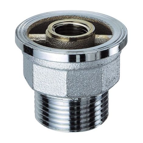 8300 - Raccordo cromato in ottone stampato per Art. 1450 -1550 - Sonda ø 12 - Misura 3/4" 8300 3412 - - FAR - -