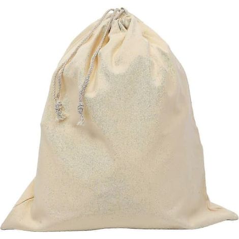 Ecleanfy - Sac à linge avec cordon de serrage, grand sac à linge en toile, sac à linge sale, organisateur d'hôtel - Parfait (1/4)