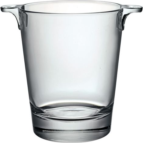 BORMIOLI cubo hielo ypsilon 1,35 l , Cubo hielo Ypsilon 1,35 litrosFabricado en vidrio de alta calidadIncluye asas para fácil transporteApto para lavavajillasMedida