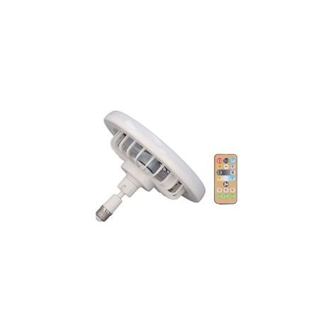 ACKERMAN ventilateur de plafond petit avec télécommande 85-265 V, lumière E27 6500K, vitesse réglable (1/5)
