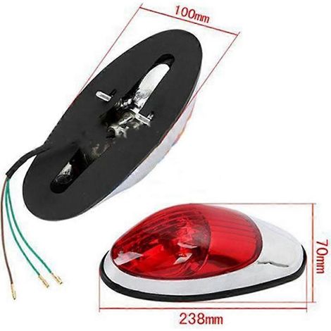 Motorrad-Bremslicht, Rücklicht, Blinker hinten für Shadow-