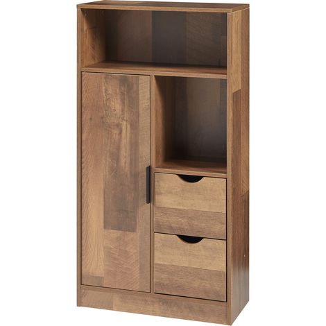Mobiletto/scaffale per il bagno 100 x 50 x 25 cm marrone 030008882