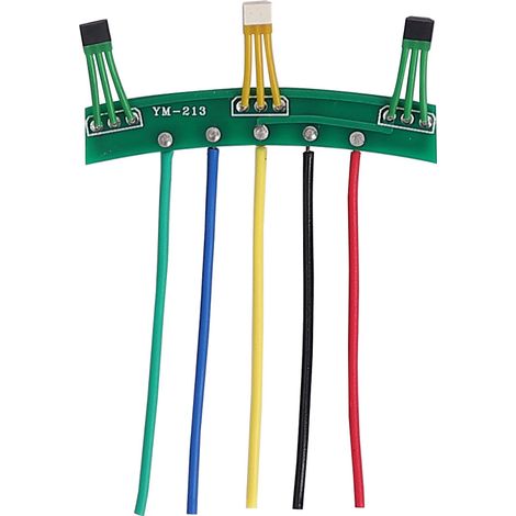 Hall effect sensor for two-wheeled electric vehicle motor, dedicated Hall effect sensor for 213 electric motorcycle motor, 120-degree angle with printed circuit board