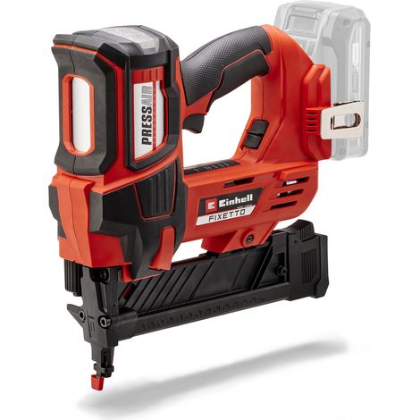 Einhell Professional Cloueuse sans fil FIXETTO 18/50 N Solo PXC (18V, 60 cps/min, Clous de 15 à 50mm - largeur 1,0mm) Livré sans batterie ni chargeur