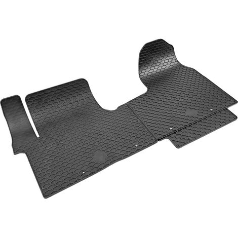 Gummimatten DirtGuard für Renault Traffic III 2014-Heute, Renault Master 2017 - Heute, Opel Vivaro B 2014-2019, Fiat Talento 2016-Heute, Nissan NV300 2016-Heute, Nissan Primastar 2021-Heute (1/5)
