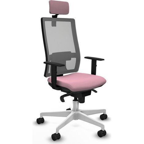 Piqueras et Crespo 1D026N2 Chaise de bureau rose confortable