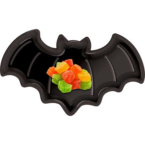 Plateau De Service Halloween Vaisselle De Cuisine Mignonne Plateau Porte-Apéritif Fantôme D'Halloween Pour Cuisine, Bureau, Table, Fête, Club, Maison, Collations, Fruits (1/5)