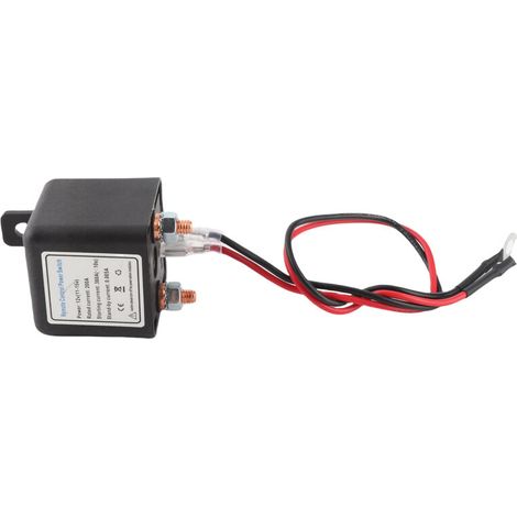 Coupe-circuit pour batterie de voiture avec télécommande 12V/24V 200A - Protection antivol - Coupure automatique - Isolateur de batterie (1/5)