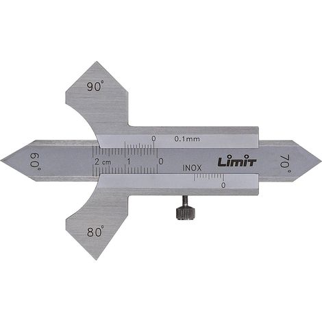 Juego de galgas para medición de juntas de soldadura planas LIMIT (1/3)